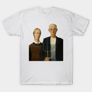 American Gothic Figures T-Shirt